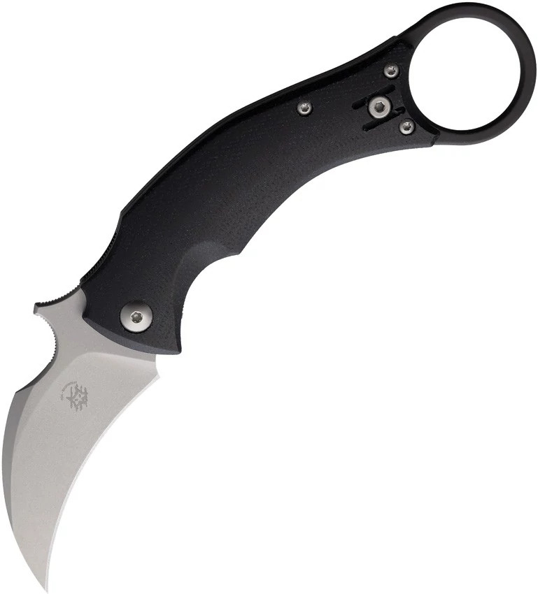 Fox Bastinelli BlackBird Karambit FX591MBB 2.25″ N690 Micarta Folding Knife