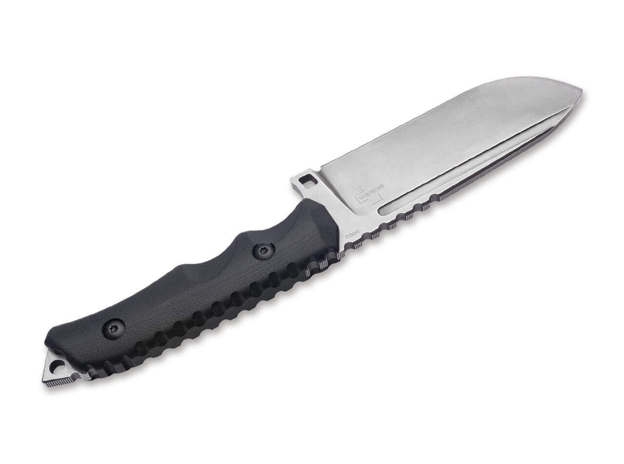 Boker Plus Hermod 2.0 Fixed Knife 4.17″ D2 Blade G10 Handle Full Tang ✔️ 02BO053