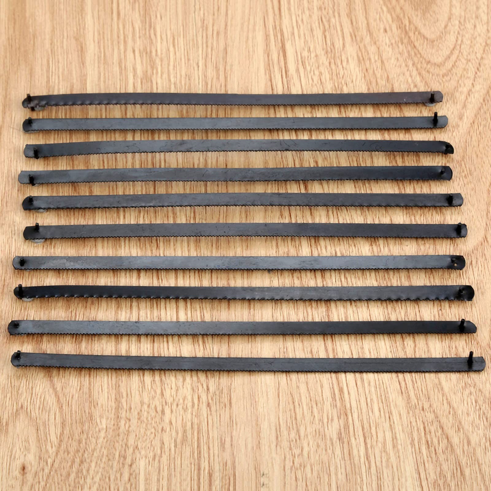 dophee 10Pcs 6 inch 150mm 24T Mini Hacksaw Blade Replacement, Black