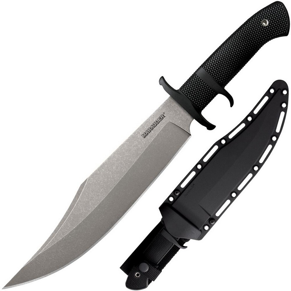 Cold Steel Marauder Kray-Ex AUS-8 Stainless Fixed Blade Bowie Knife – 39LSWBA