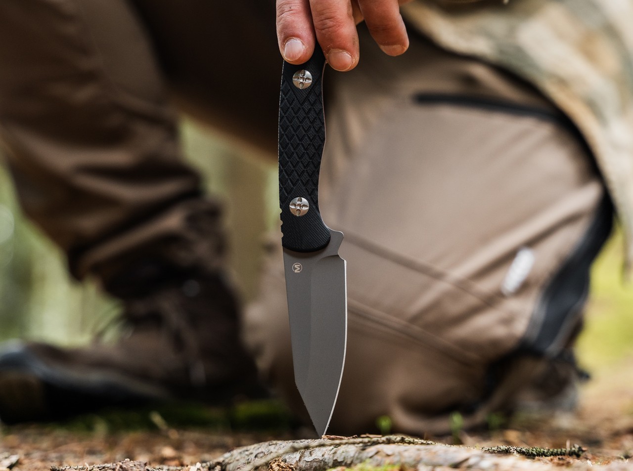 Boker Magnum Life Knife Fixed Knife 3.94″ Blade 440A G10 Handle EDC – 02MB201