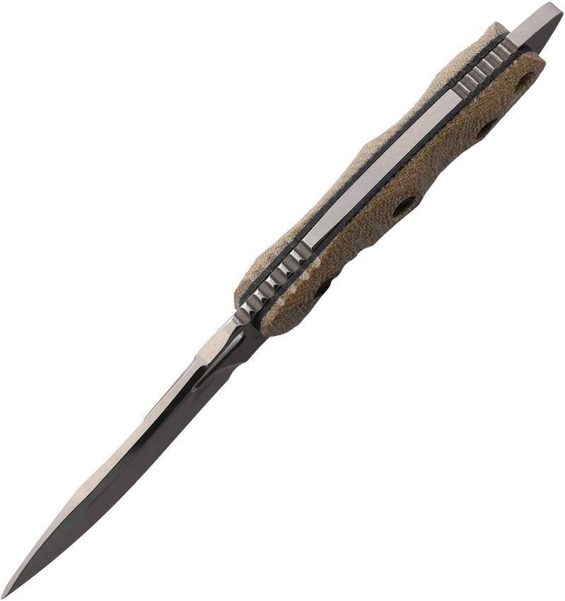 Fobos Knives Tier 1 Mini Fixed Blade 4″ CPM-154 Steel Full Micarta Handle FOB088