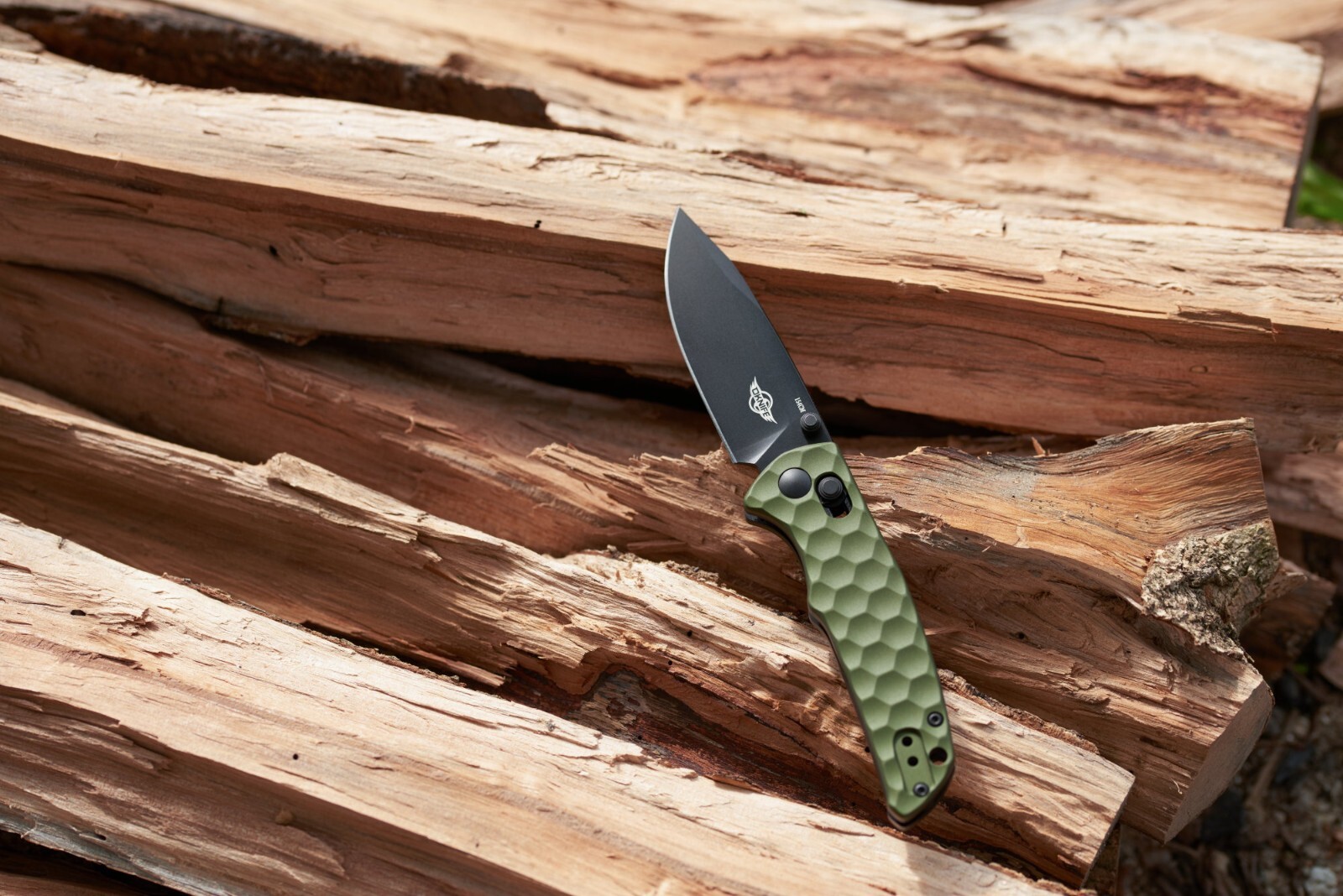 Olight Rubato 3 EDC Pocket Folding Knife, 154CM SS Blade, OD Green Handle