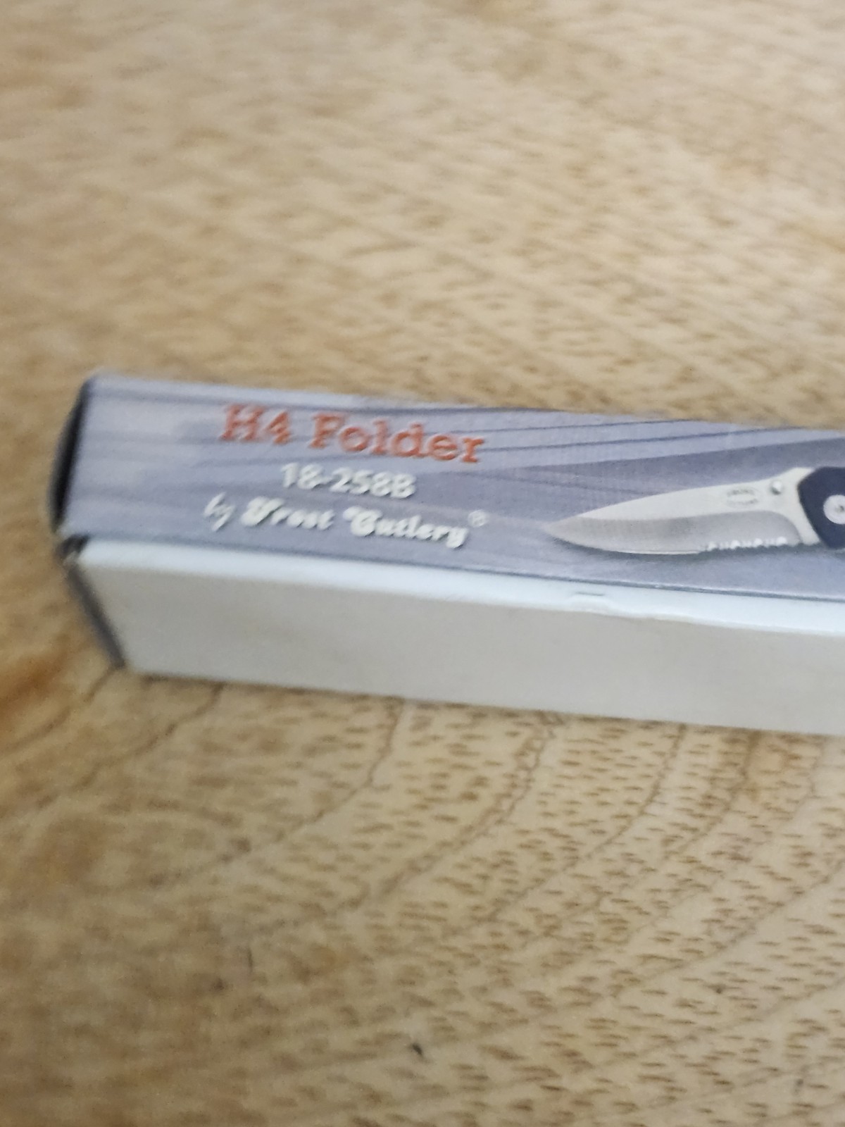 FROST CUTLERY H4 FOLDER 18-258B 3.25″ Blade 7.75″ Overall NIB New
