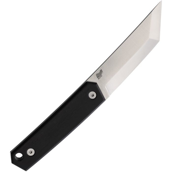 Brisa Kwaiken 90 Fixed Knife 3.5″ M390 Steel Scandi Blade Ebony Handle – BRI331