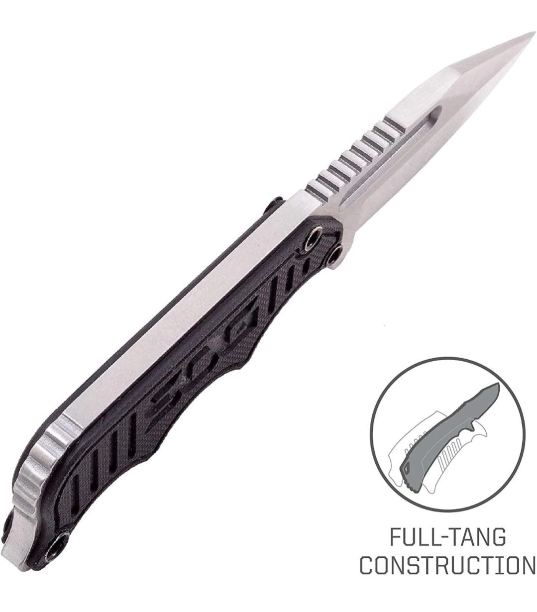 SOG Instinct Mini Small Fixed Blade Knife- 8.75 Inch x 1 Inch x 4 Inch Full Tang