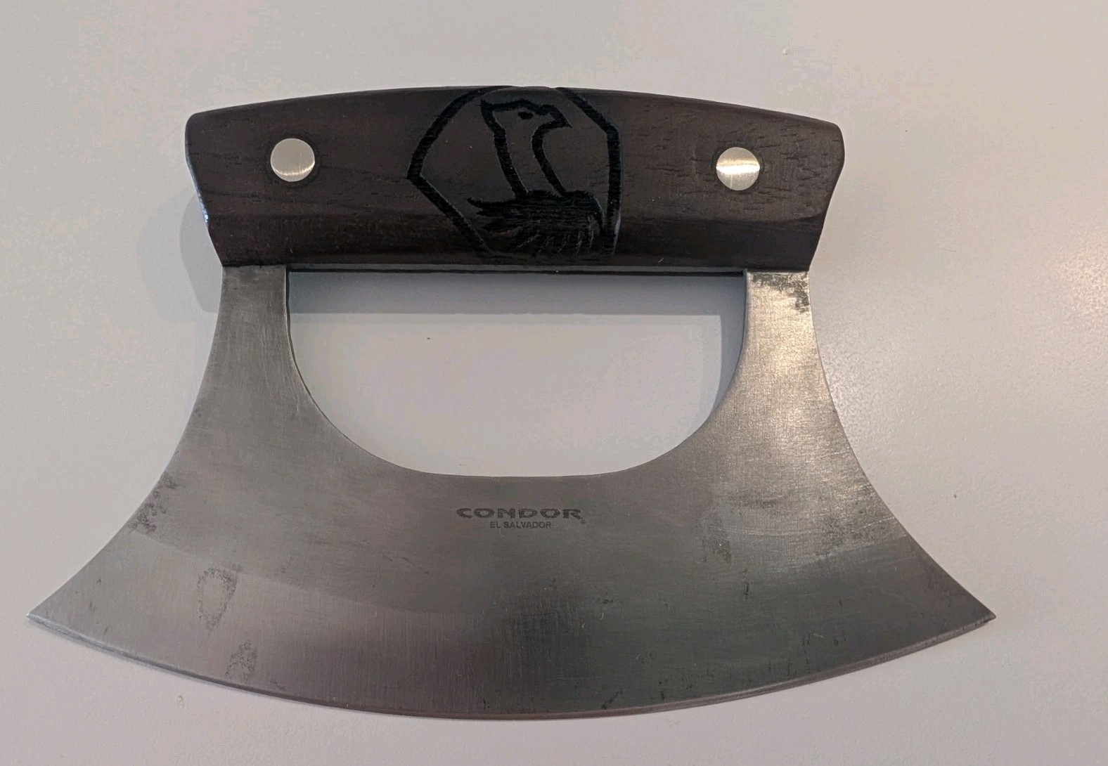 Condor Ulu 6″ Carbon Walnut Fixed Knife