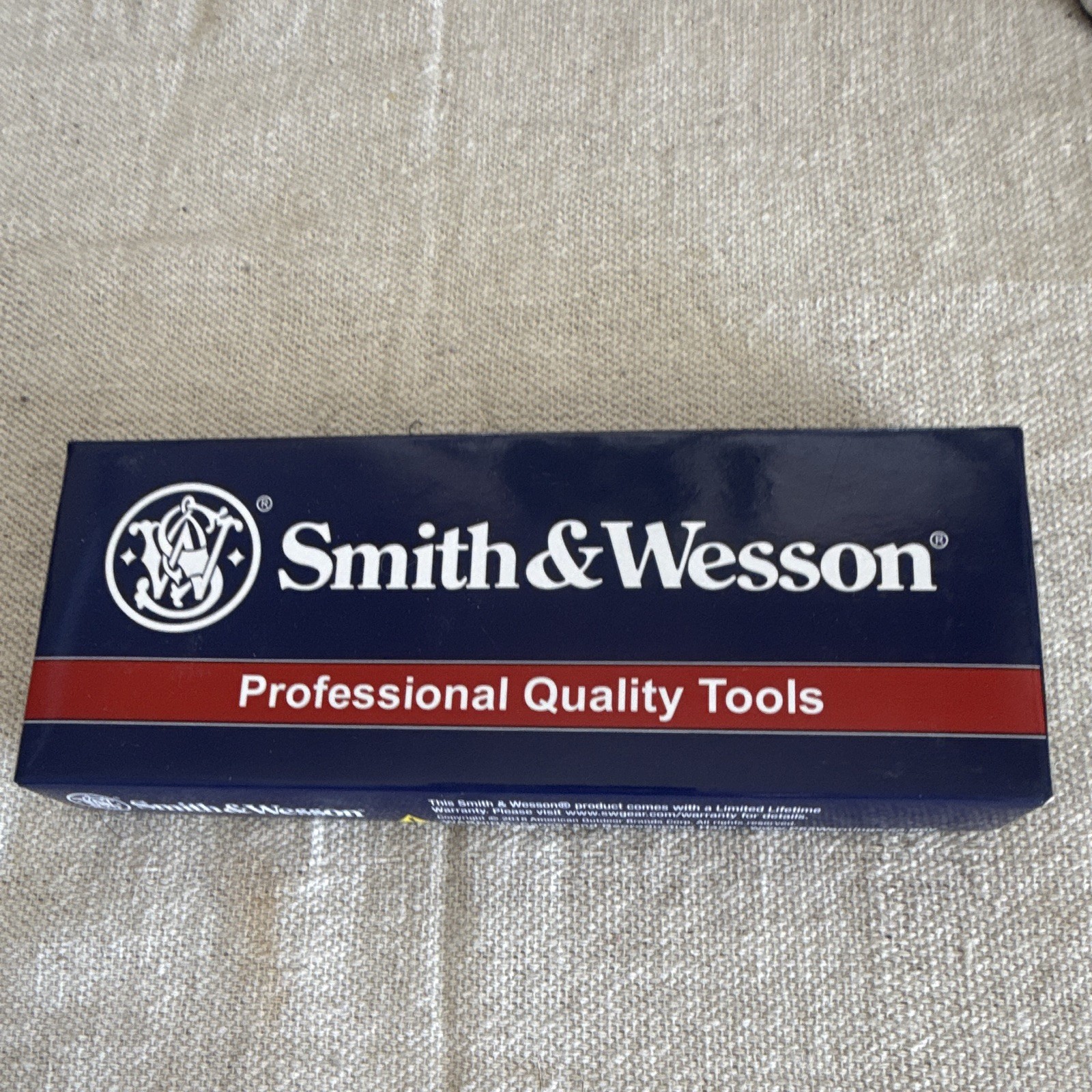 Smith & Wesson SW990 Fixed Blade Neck Knife 2.25in SS Blade Black Sheath