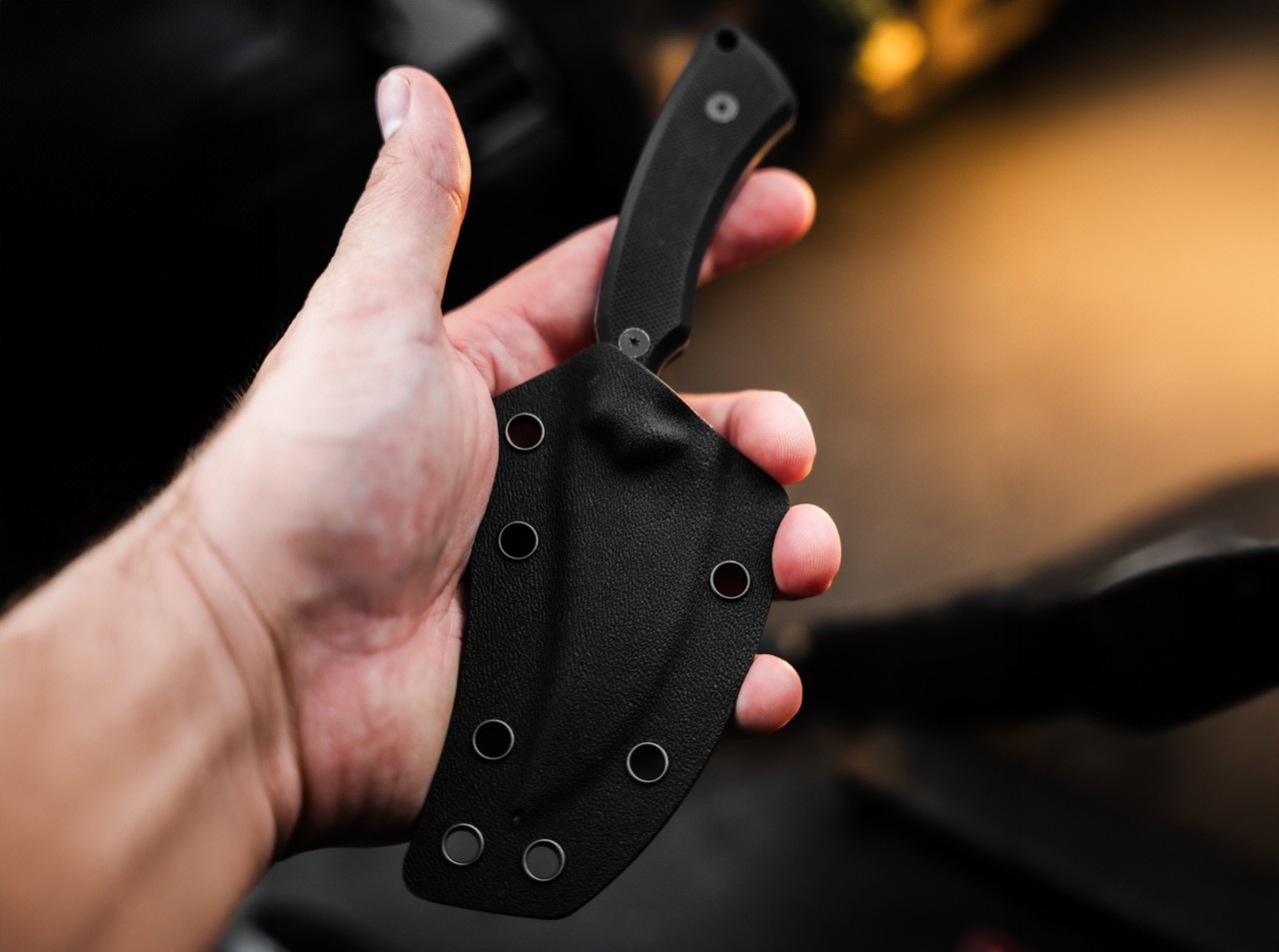 BOKER PLUS® Tavros Fixed Knife EDC Tactical 2.76″ D2 Blade G10 Fulltang 02BP0007