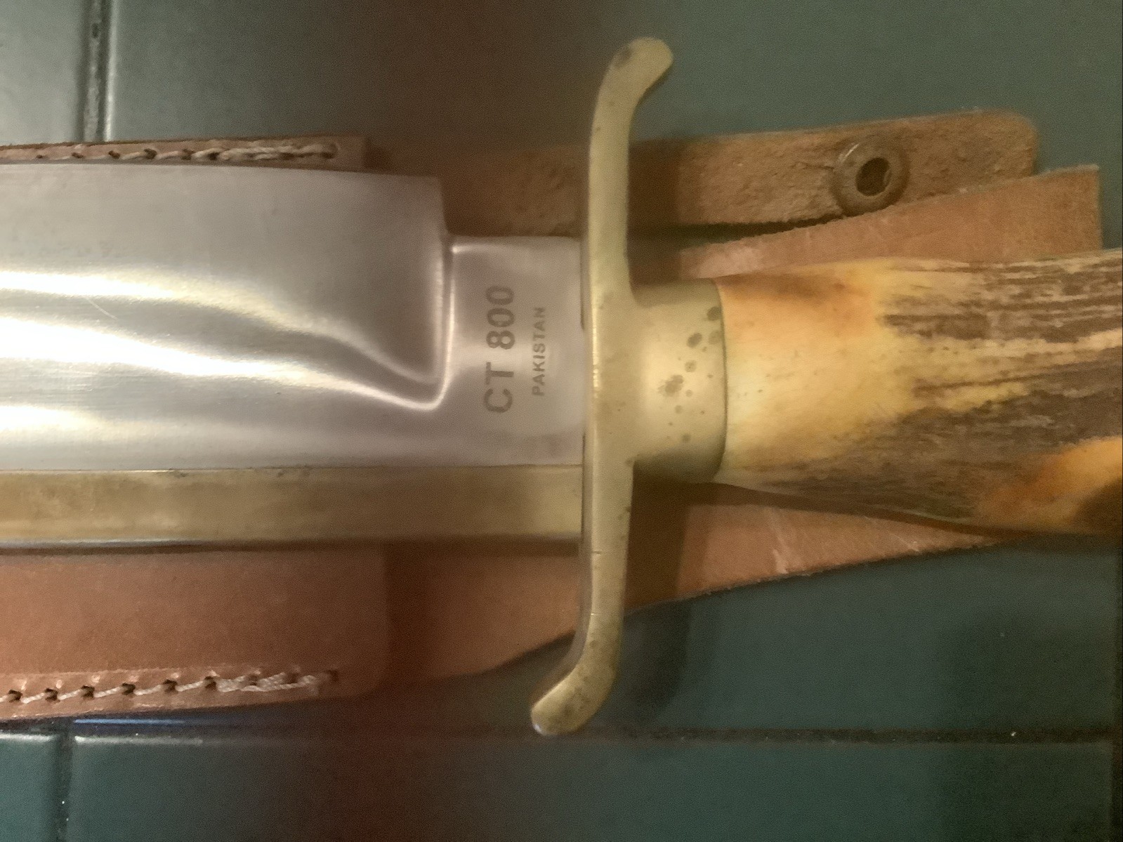 Colt CT-800 Alamo Bowie Knife 21.5″ W Sheath
