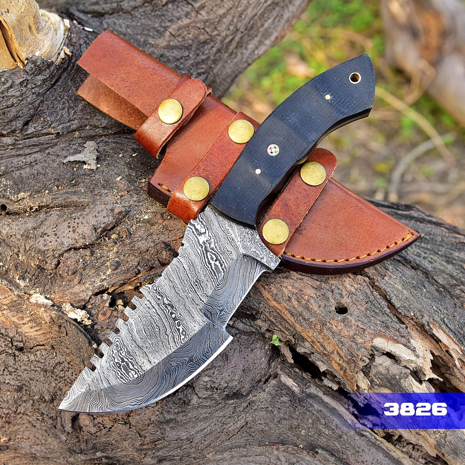 10 inch Best Tactical Outdoor knives Damascus fixed blade Hunting knife X-198