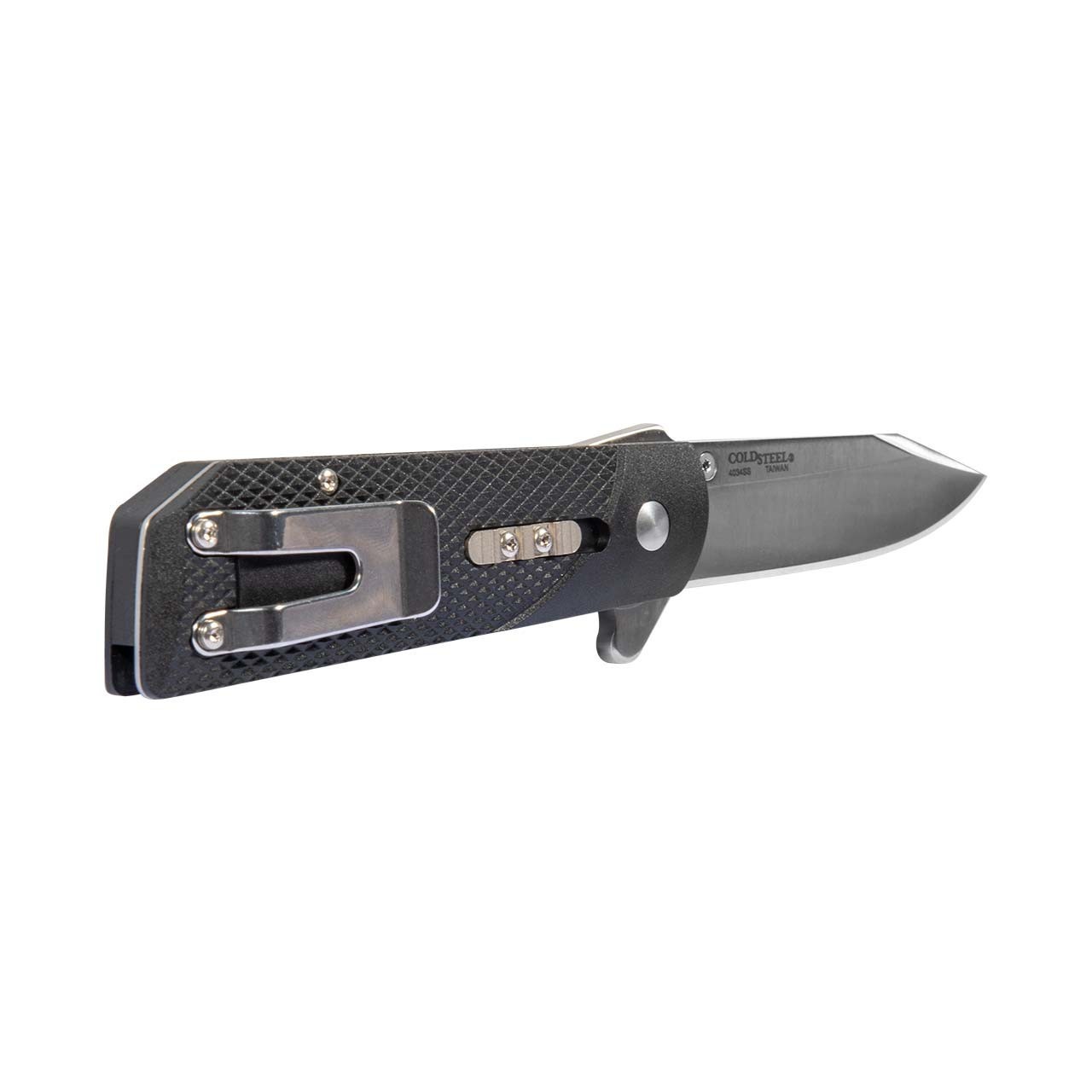 Cold Steel 1911 Folding Knife with Liner Lock, Checkered Griv-Ex Handle, Ambi…