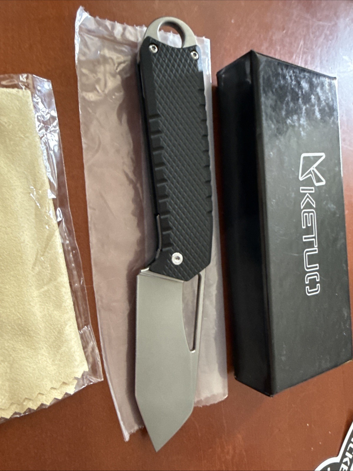 Ketuo Ventr Black KETM034 2.88″ 14C28N G10 Folding Knife