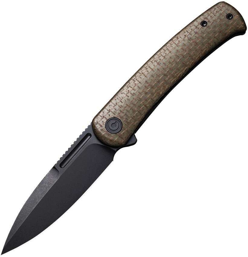 Civivi Cetos Framelock Green Mic C21025B-3 3.5″ 14C28N Micarta Folding Knife