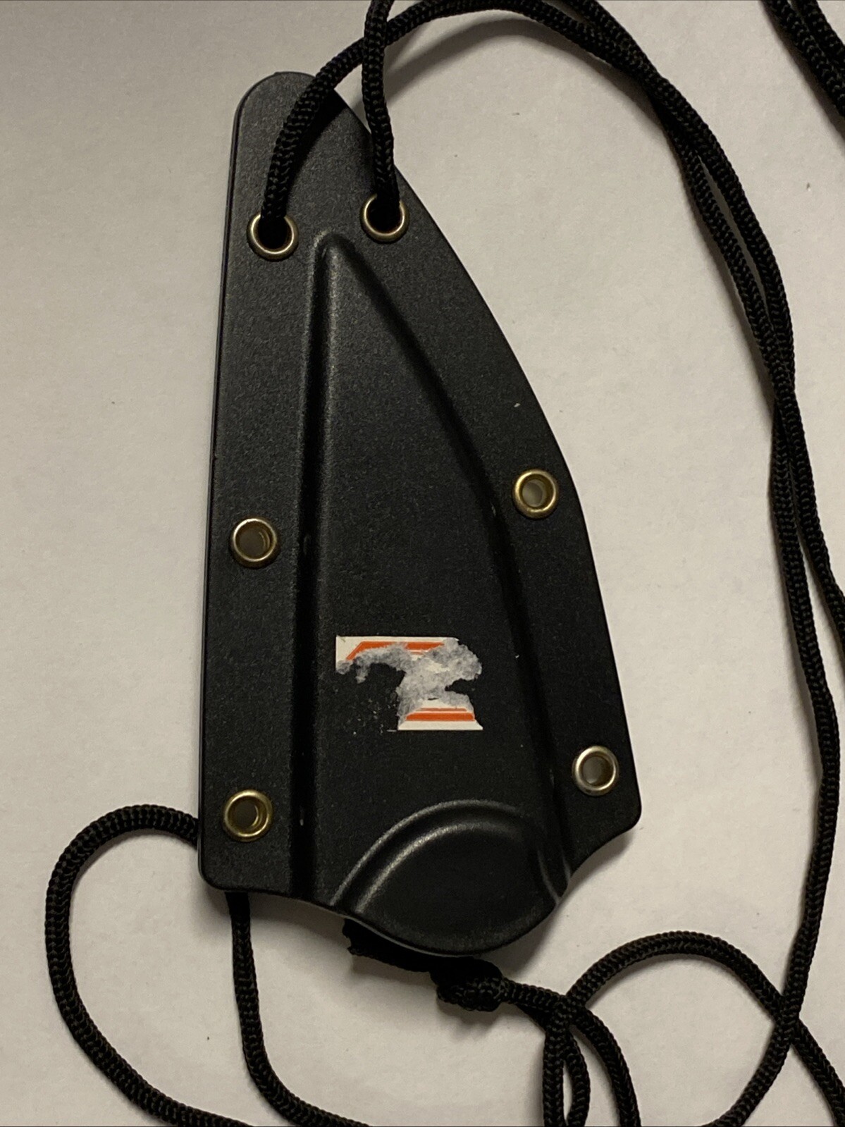 WarTech HWT201GD 3CR13 Steel Gold Color Knife With Case / Sheath