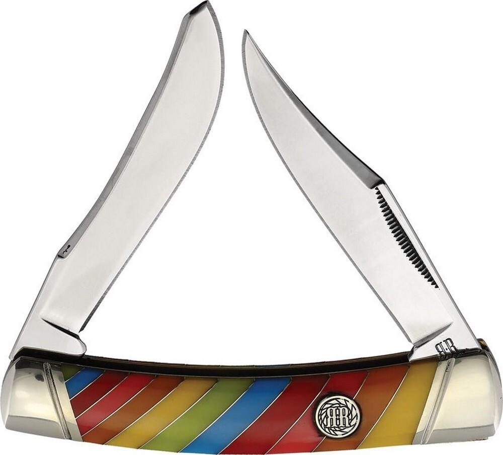 Rough Ryder Large Lollipop Folding Knife Multi Plastic Handle – RR2467