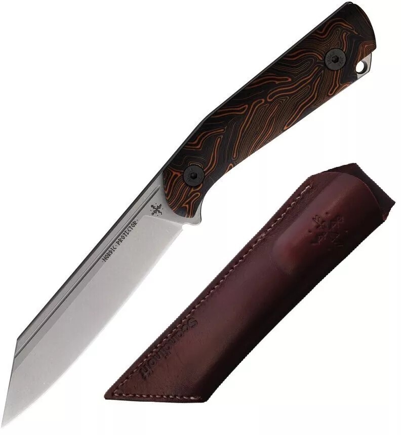 Scandinoff Protector Fixed Knife 5.13″ 14C28N Steel Blade SCA-NP-130-FAG-G10-NW