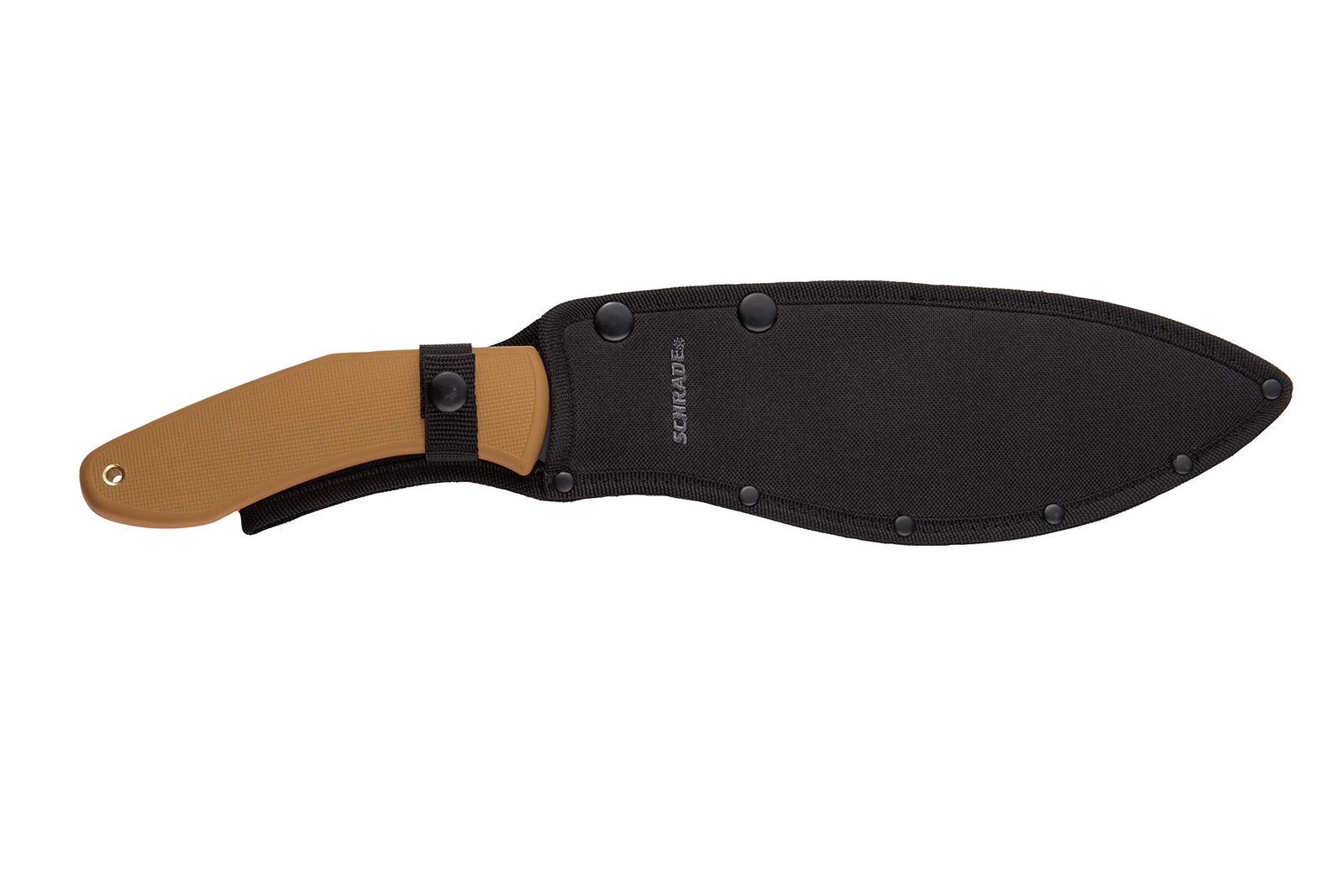 Schrade 17″ Frontier Machete with 3CR13 Steel Black Oxide Blade, Lanyard Hole