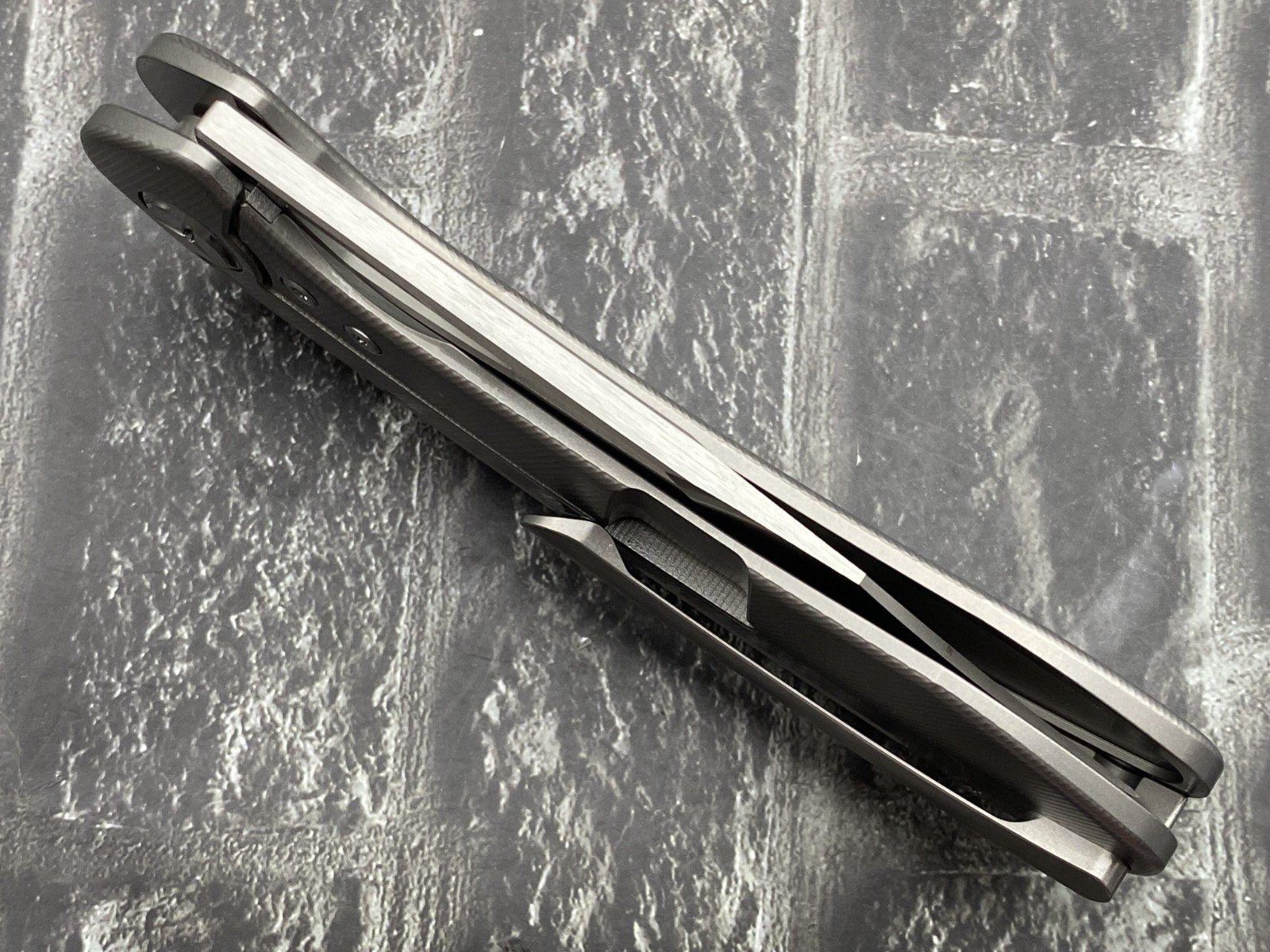 TwoSun TS261-M390 Folding knife M390 Titanium Handle Tepe Designs Pocket Knife