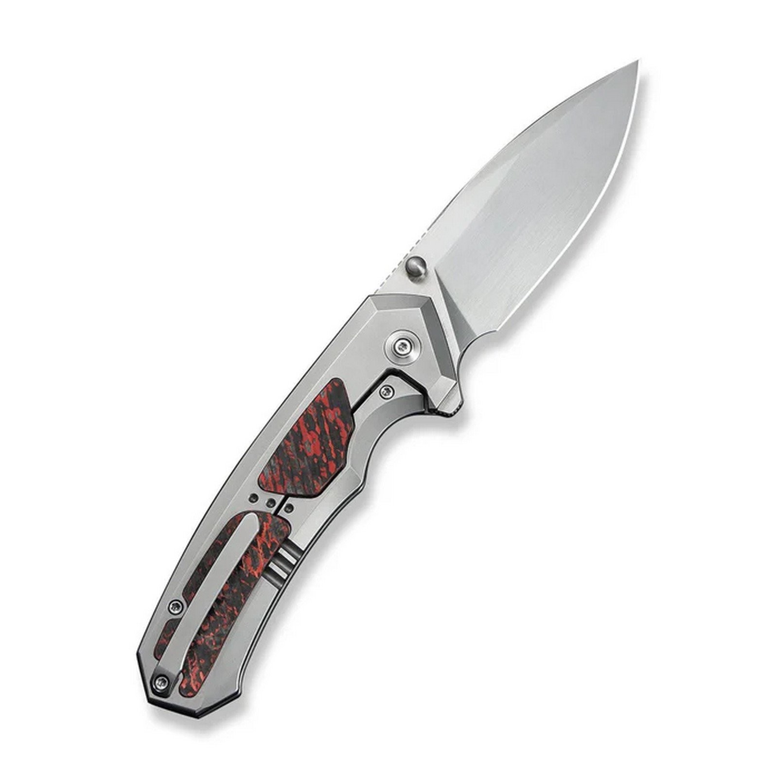 We Knife Co Ltd Folding Knife 3.75″ M390 Steel Blade Titanium Handle – WE24088-4