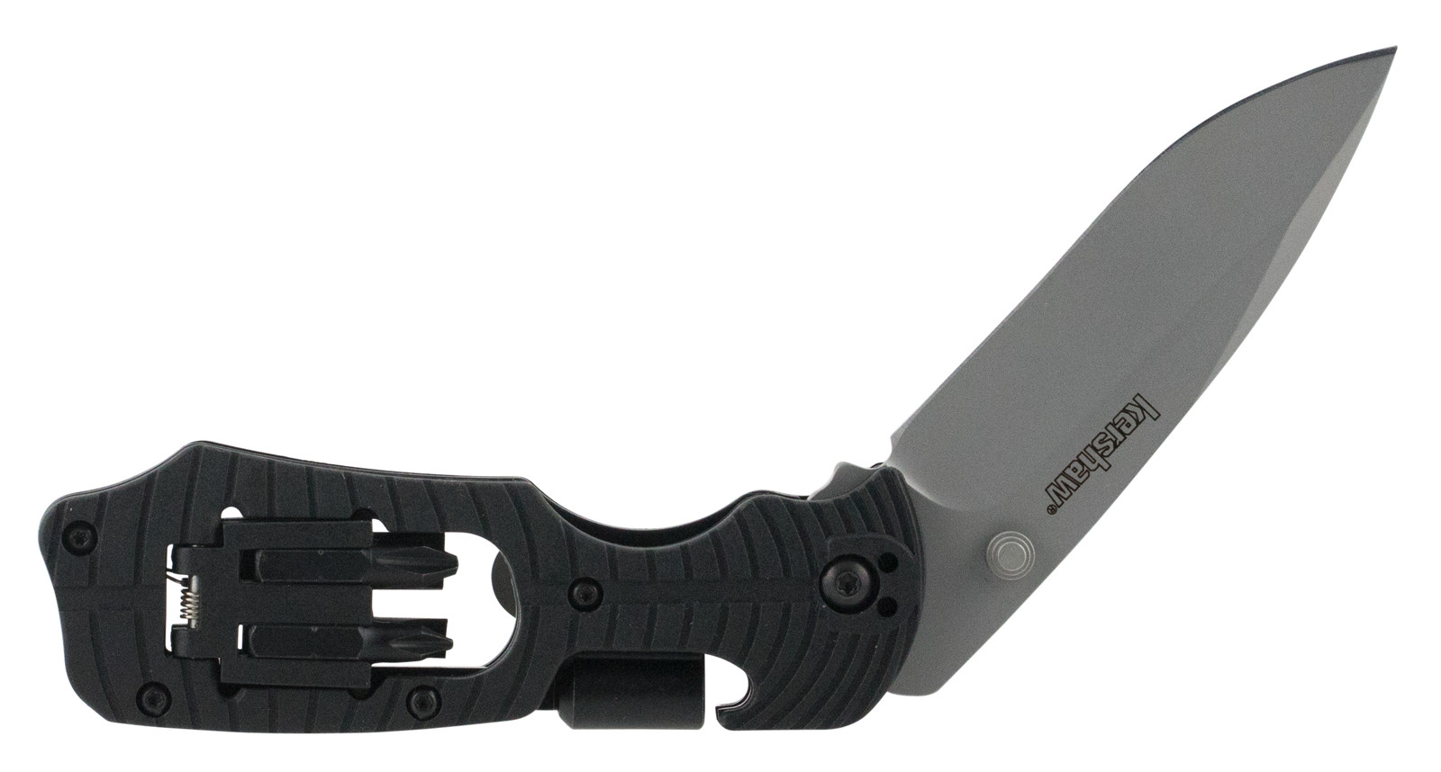 Kershaw 1920 Select Fire Folding 8Cr13MoV SS 7.60″ Long Plain Blade Black