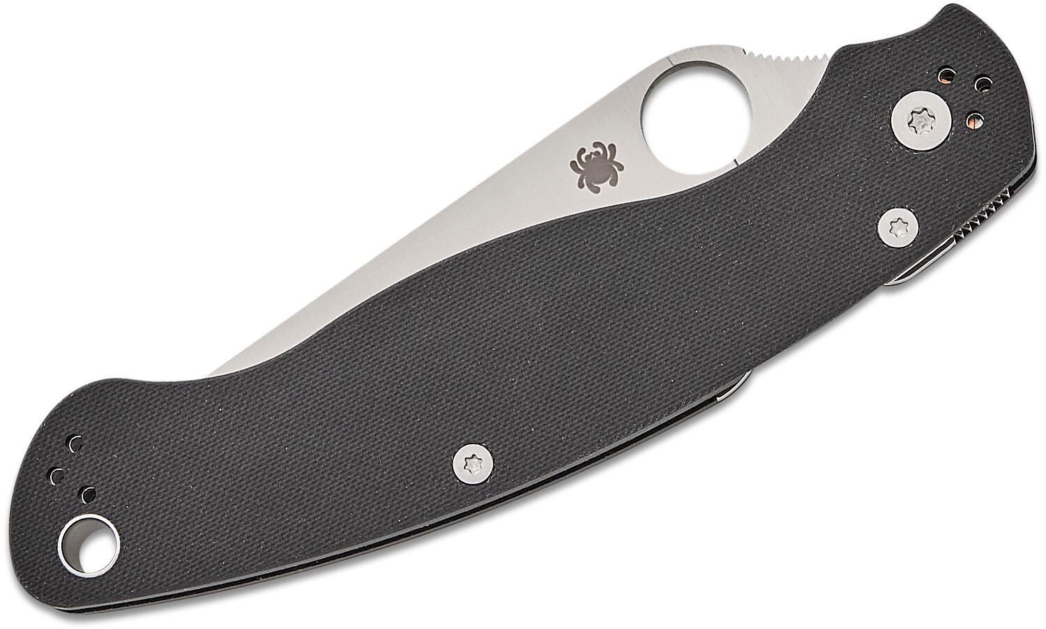 Spyderco Knives Military 2 C36GS2 Serrated S30V Stainless and Black G-10 Pocket