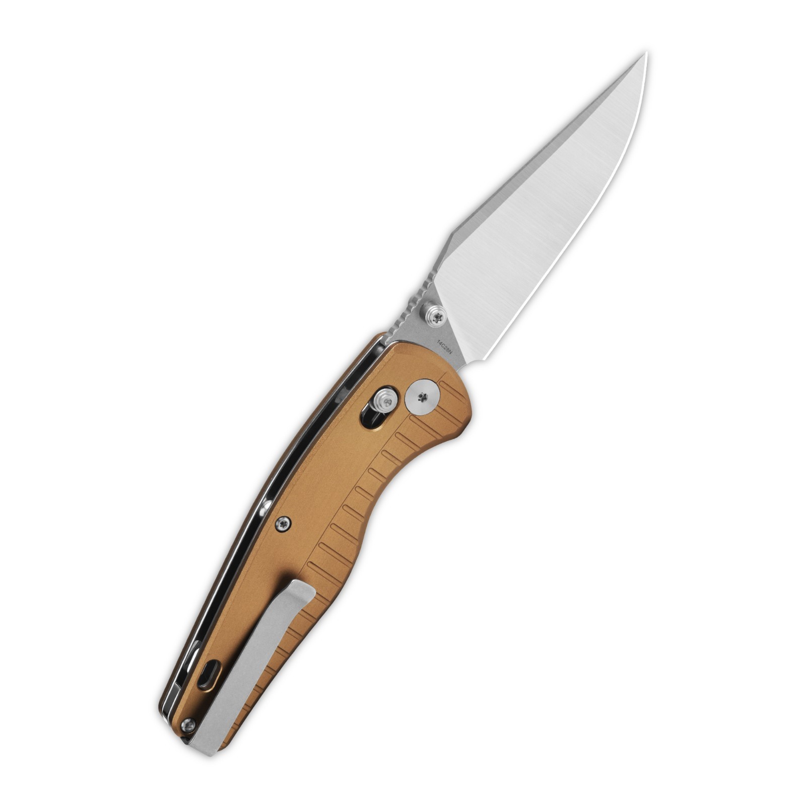 QSP Reptile Glyde Lock Pocket Knife 3.35″ 14C28N Blade Precision EDC Folder