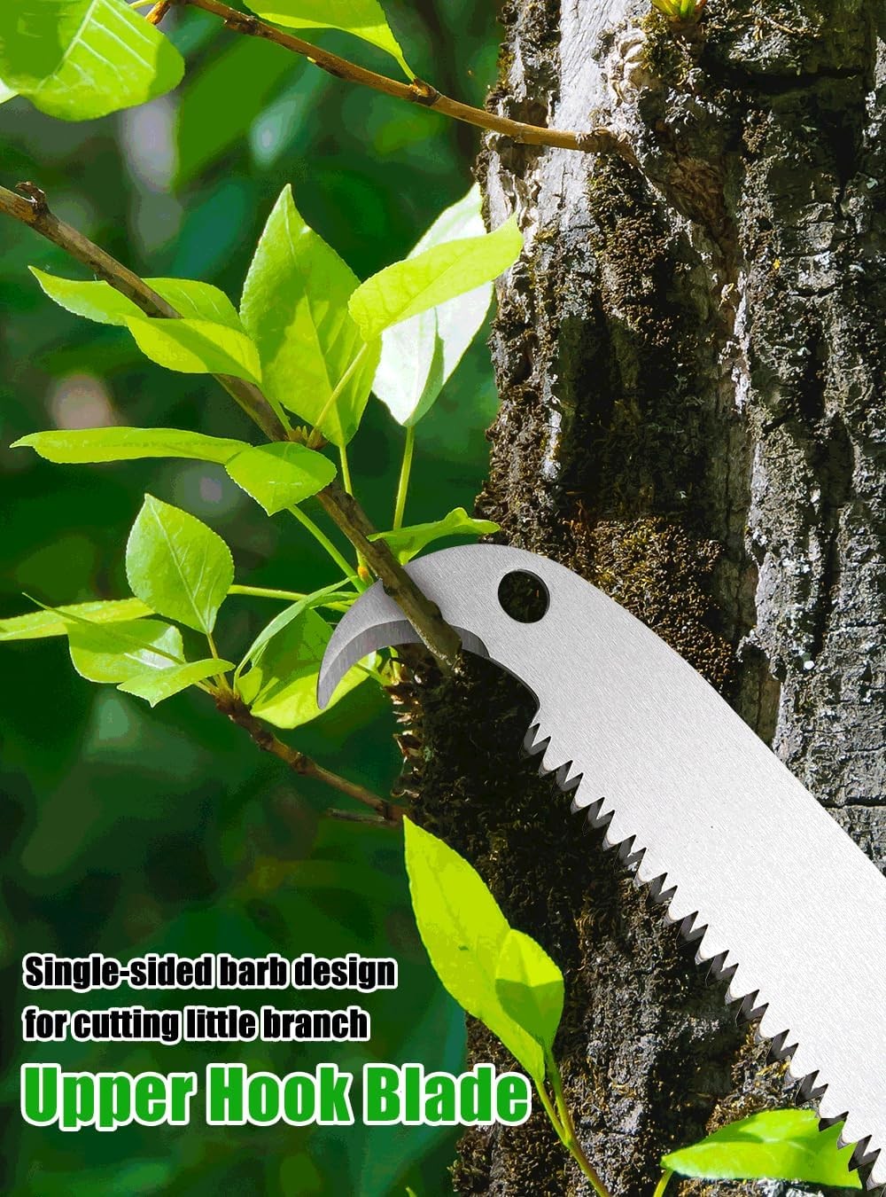 11.4FT Pole Saws for Tree Trimming: 2-in-1 Pole Saw With with Adjustable Leng…