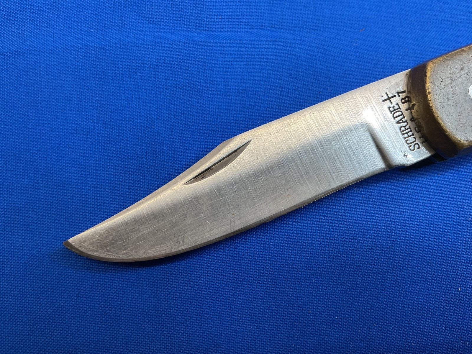Schrade Old Timer Bear Paw LB7 Folding Pocket Knife USA