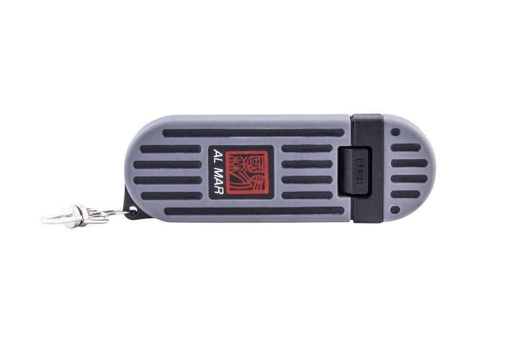 Al Mar Stringer D2 Wedge Blade Keychain Knife in Blister Card – AMK1001BKBL_BL