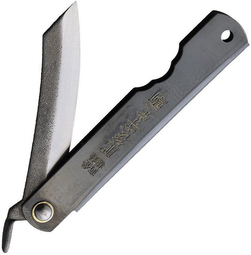 Higonokami Japanese Style Folding Knife Pocket Folder – NO. 3 (BLACK)