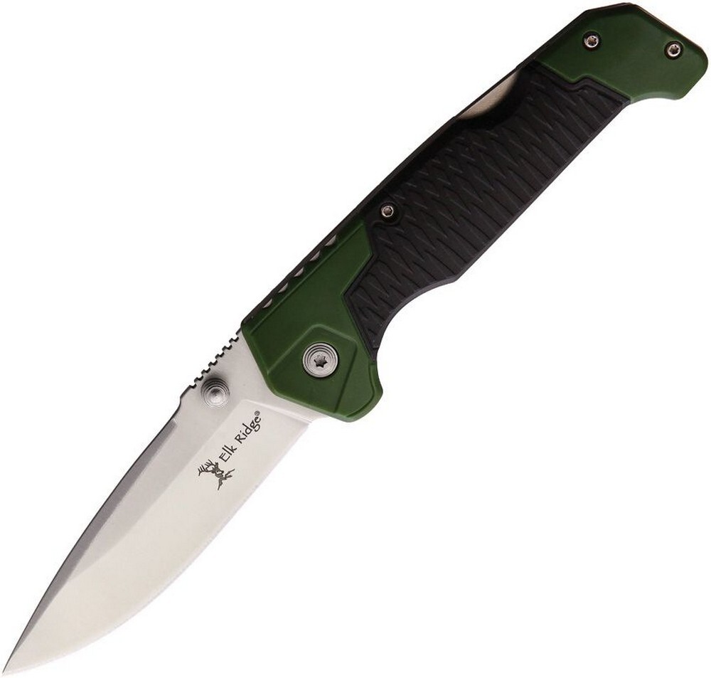 Elk Ridge Lockback Folding Knife Stainless Blade Synthetic Handle – ER-TKFDR001