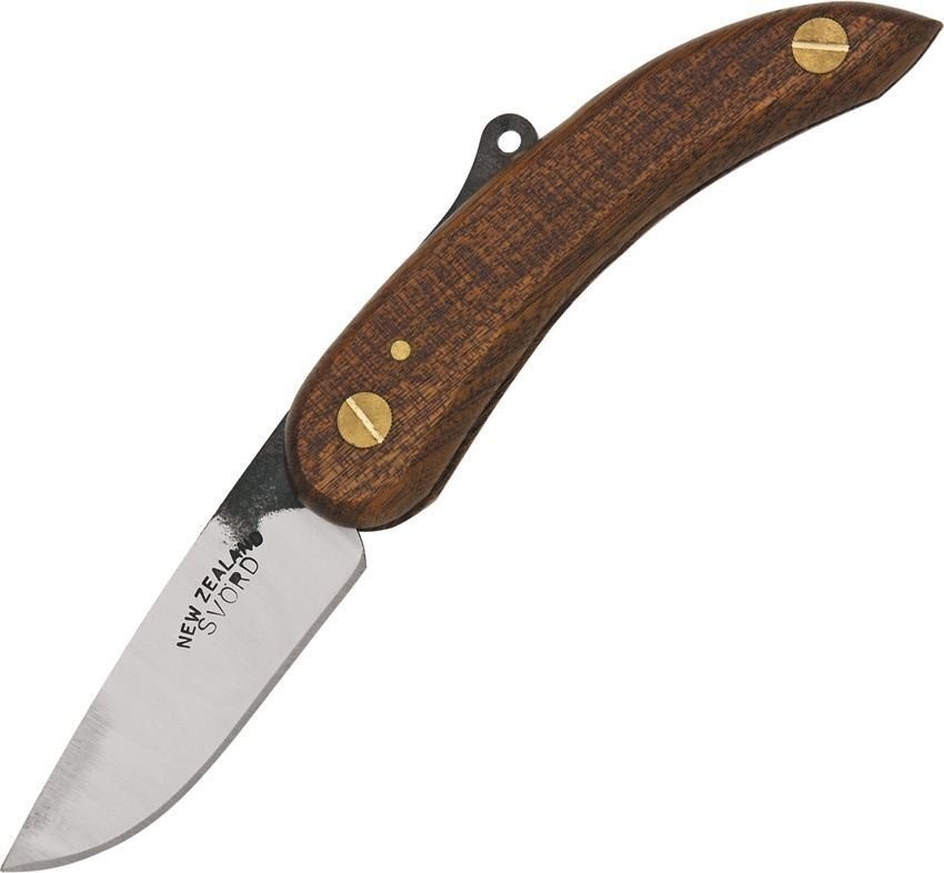 Svord Peasant Extended Tang Blade Brown Wood Folding Pocket Knife – PK