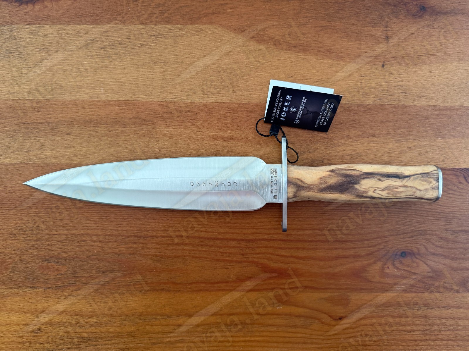 🔪Joker Colmillo Hunting Knife – 8.66” MOVA Blade | Olive Wood Handle | Spain