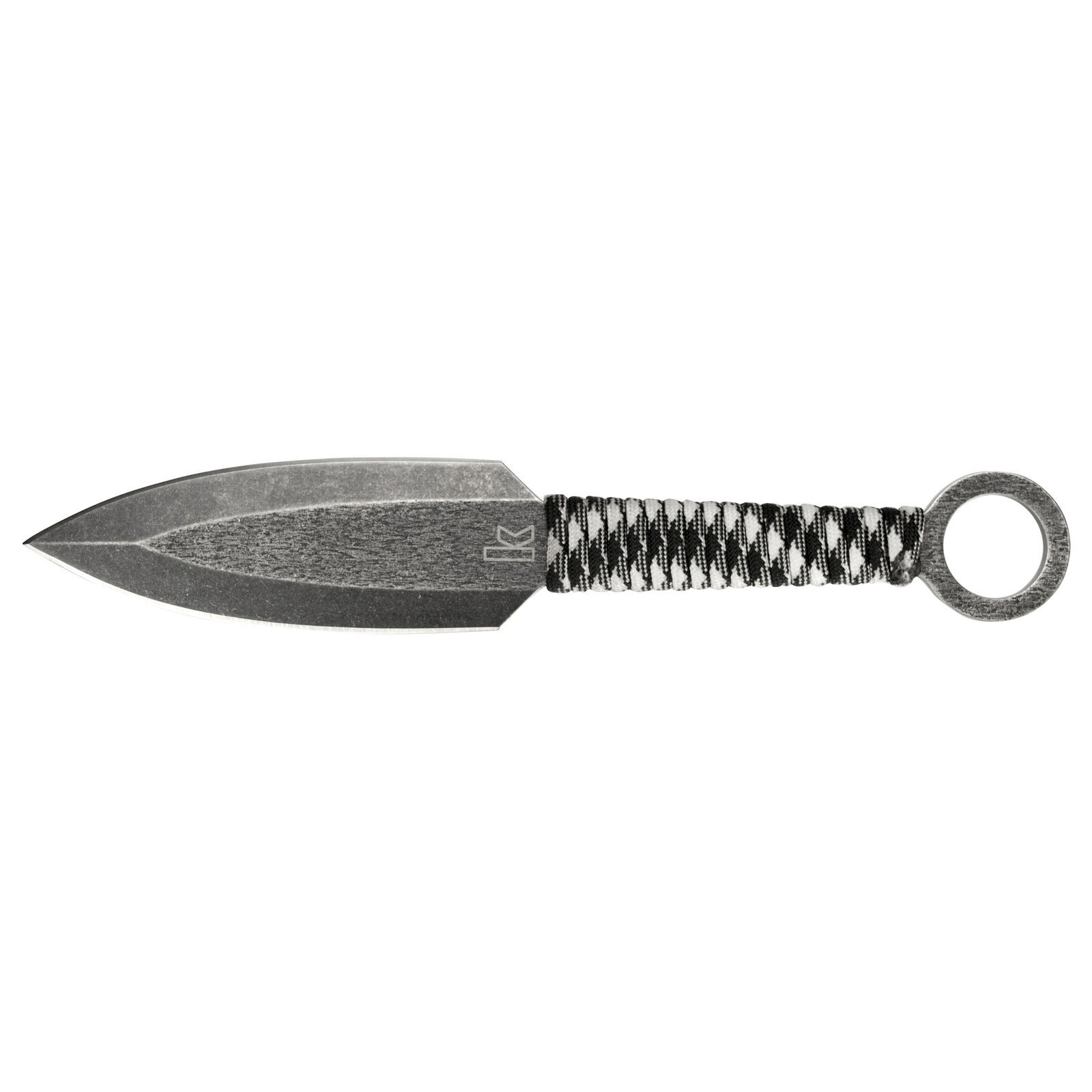 Kershaw Ion Fixed Blade Knife Set of 3 Throwing Knives 4.5″ 3CR13 Steel Black