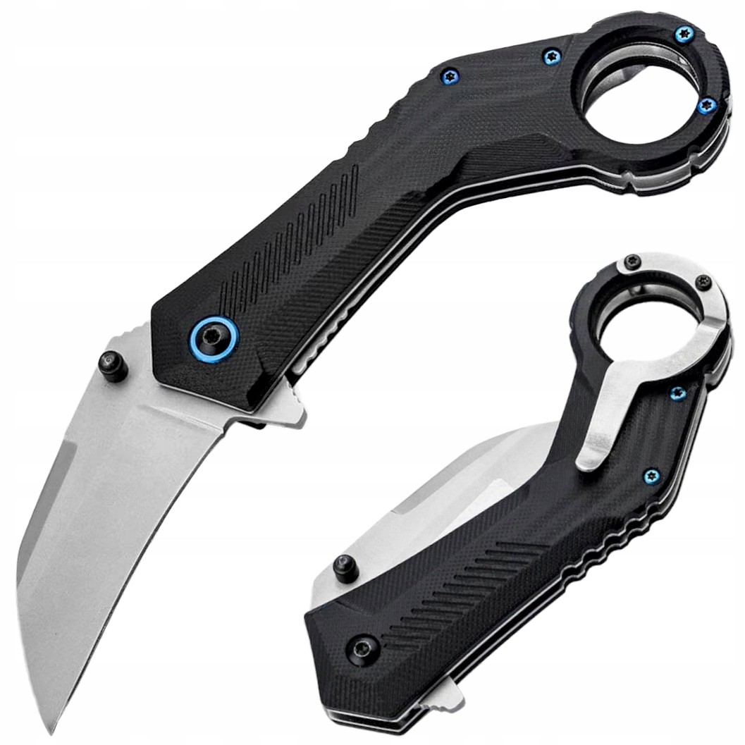 Boker Magnum Veloc Black Karambit tactical bushcraft claw survival knife
