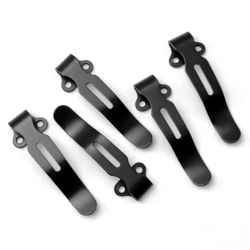 2 Stainless Steel Pocket Clips for Benchmade 535 Hunting Knives