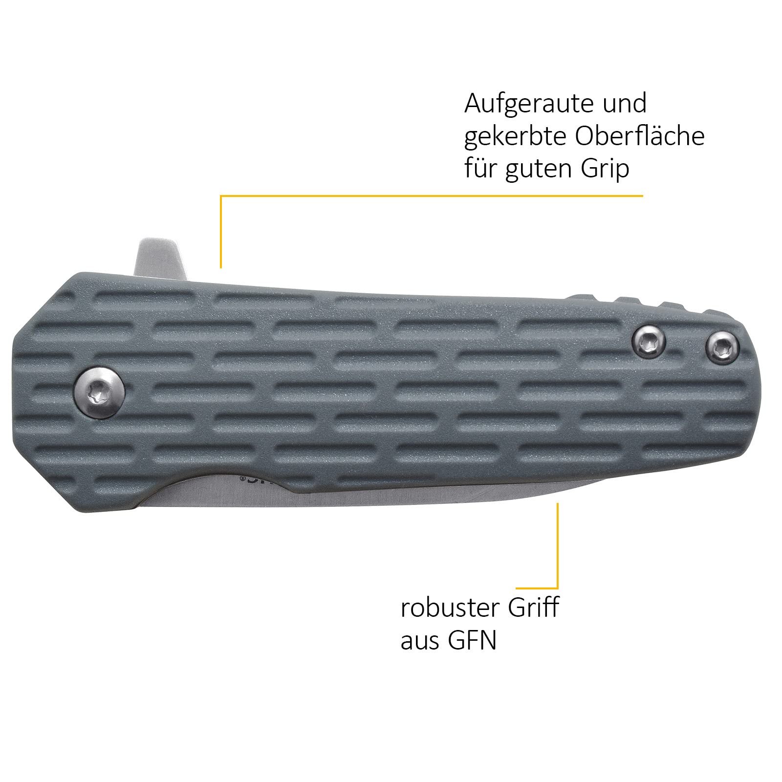 Camillus Wedge 5.75″ Folding Knife 2.25″ Drop-Point Blade Slate Blue