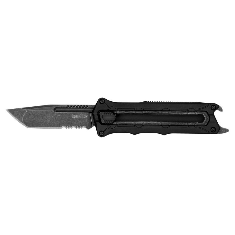 Kershaw 1195 Interstellar Folding Knife 2.7″ 8Cr13MoV Tanto Partially Serrated