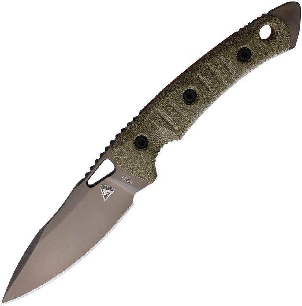 Fobos Knives Cacula Fixed Knife CPM S35VN Steel Blade Micarta Handle – FOB059