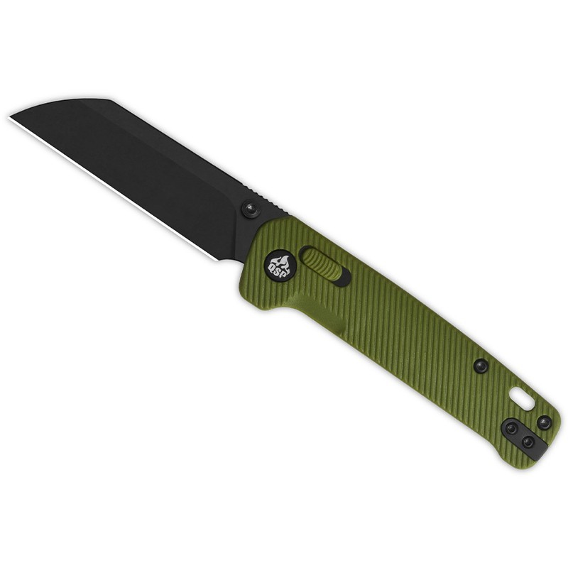 QSP Penguin Glyde Lock 3.06″ 14C28N Stainless Steel Folding Knife FRN/G10 Handle