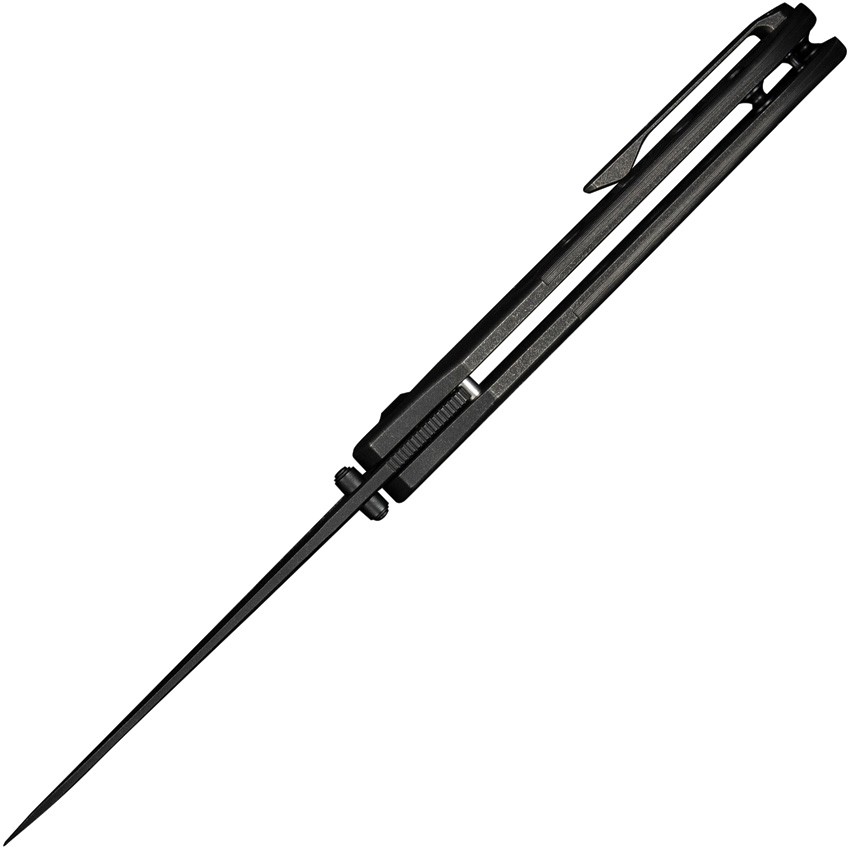 WE Knife Guthrie Bolster Lock Black WE23072B-1 4″ CPM 20CV Carbon Fiber Folding