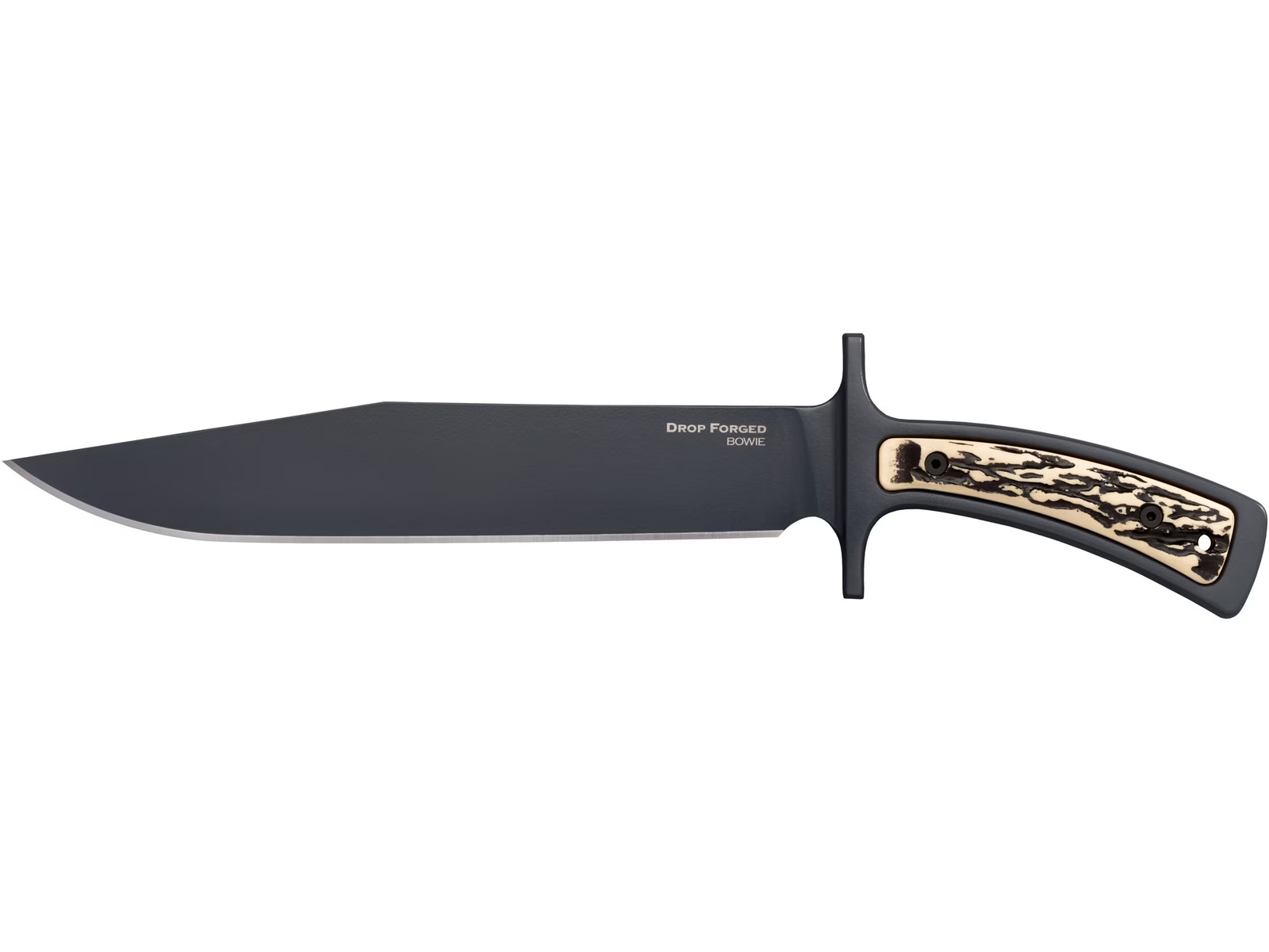 Cold Steel Drop Forged Bowie Fixed Blade Knife 9.5″ Clip Point 52100 Polished