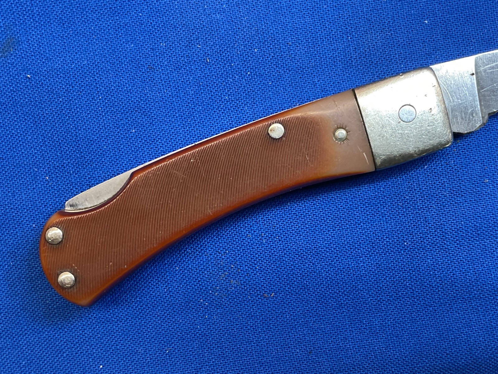 Schrade Old Timer Bear Head 3OT Folding Pocket Knife USA