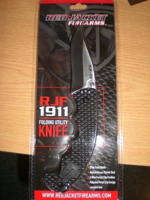 Red Jacket Firearms RJF 1911 Folding Pocket Hunt Utility Ontario Knife Company