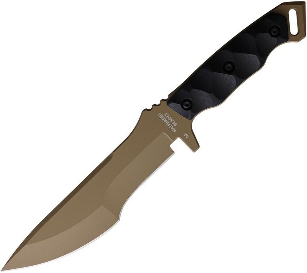 Halfbreed Blades Medium Infantry Fixed Knife Black G10 Handle – MIK-08-DE-BLK