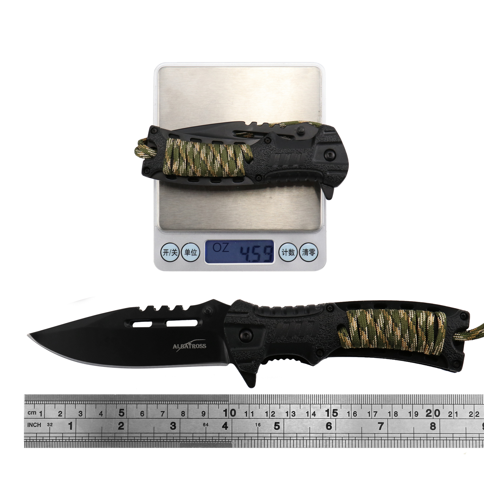 ALBATROSS EDC Multi-tool Tactical Survival Camping Outdoor Folding Pocket Knife