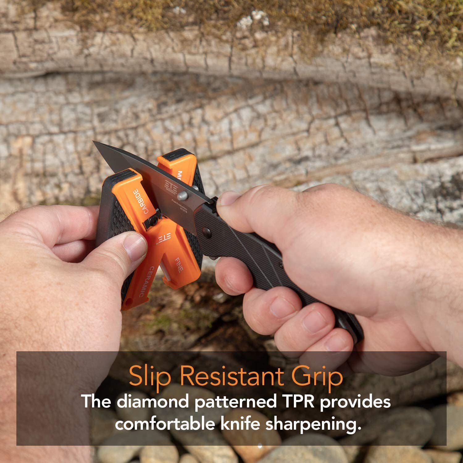 ETE Super V Ceramic/Carbide Knife Sharpener – ETES5020