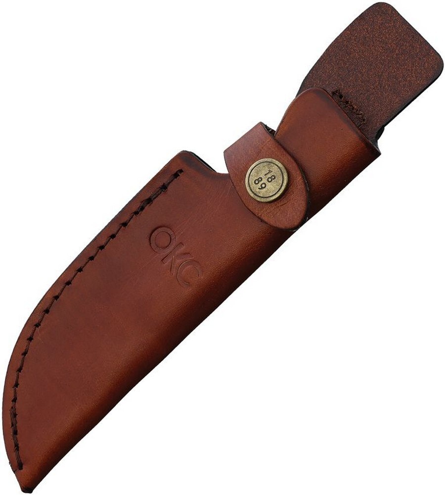 Ontario Sheath For RAT-3 Fixed Knife Brown Leather Construction – 40-20-3270