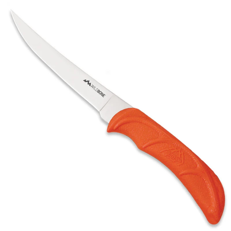 NEW Outdoor Edge Wild Game 5″ Boning Knife Rubberized TPR Handle WGB-50C
